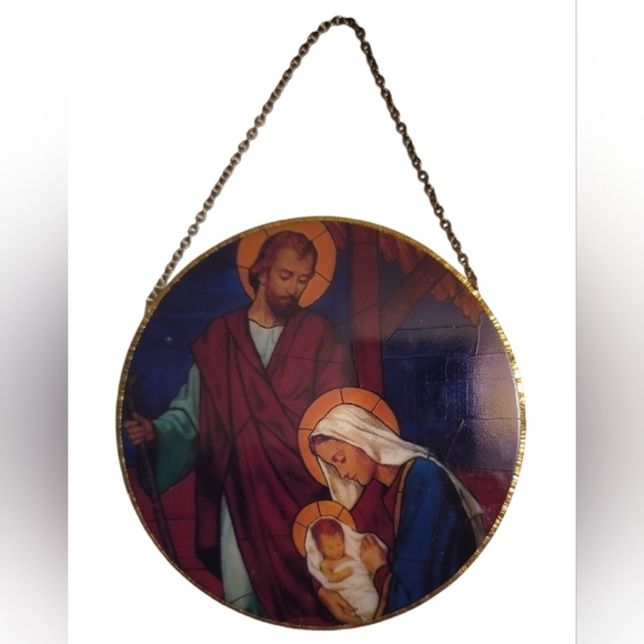 Manger scene sun catcher window display - Picture 2 of 2